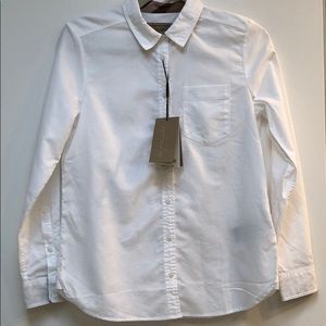 Optic white Burberry shirt size Xs